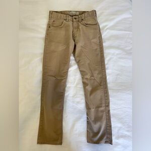 PATAGONIA Iron Clad Straight Pant Men’s 31X32 Khaki Tan Twill Organic